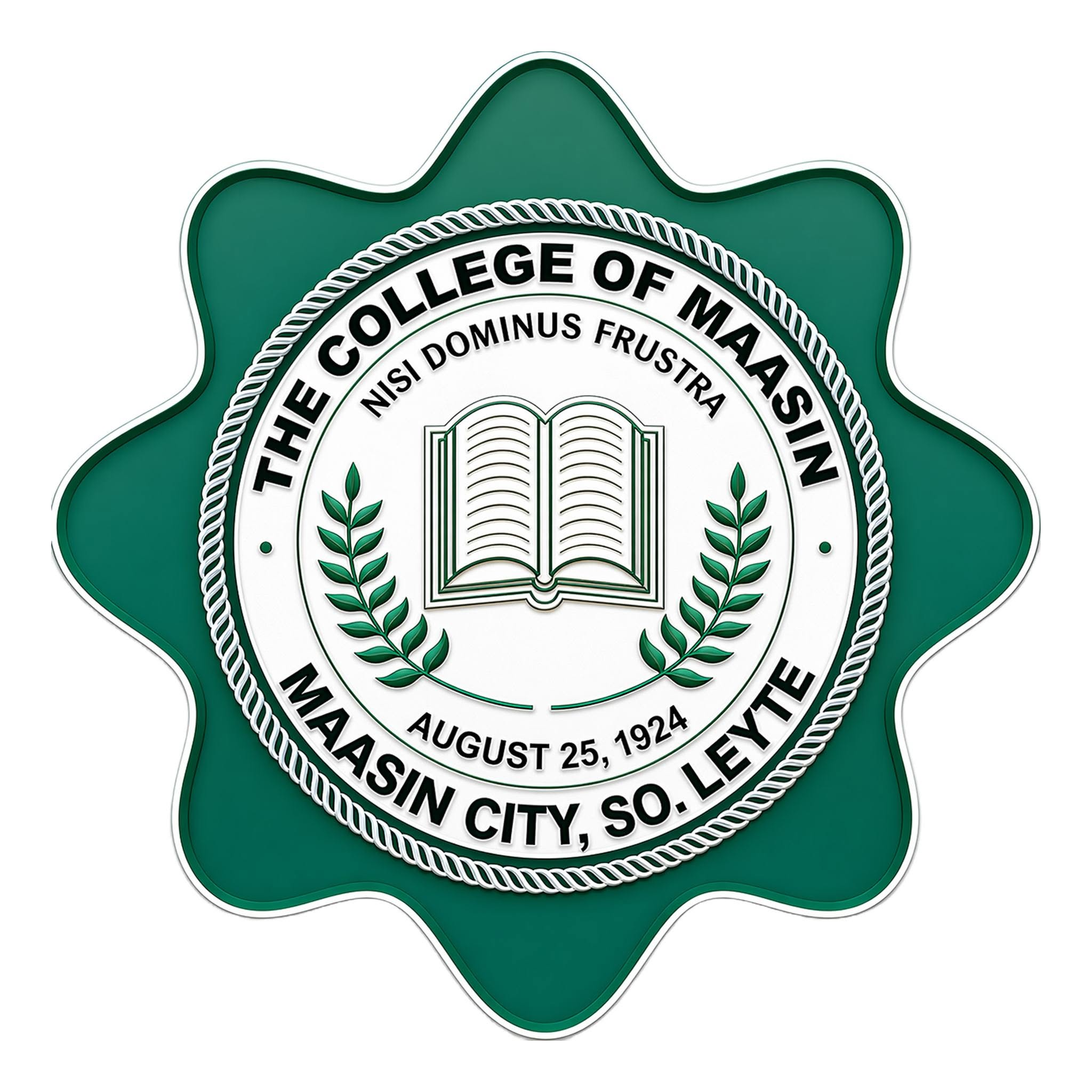 The College of Maasin Logo